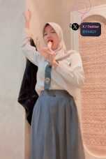 Jilbab Panya Mode Anak SMA Live Show Ngentot Kontol Karet 19 Menit