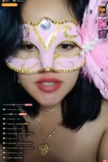 Live Amora Show ML Pake Topeng Pink