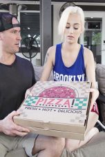 MyGF – Megan Blue – Late But I Brought Pizza!