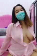 Tante Mona Baju Pink Live Ngentot Sama Ojol 17 Menit