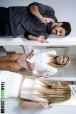 BreedingMaterial 25 09 24 Tiffany Fox And Juliana Marie Stepdaddy Breeding: Virgin Cutie Gives Her Pussy for a Sibling