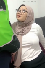 Geby Jilbab Bikin Ojol Nafsu Banget Ngentot Sampai Crot