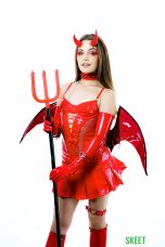 TeamSkeetAllstars 25 09 01 Juniper Ren September Spotlight: Not Even a Slutty Costume Can Match What Juniper Can Do